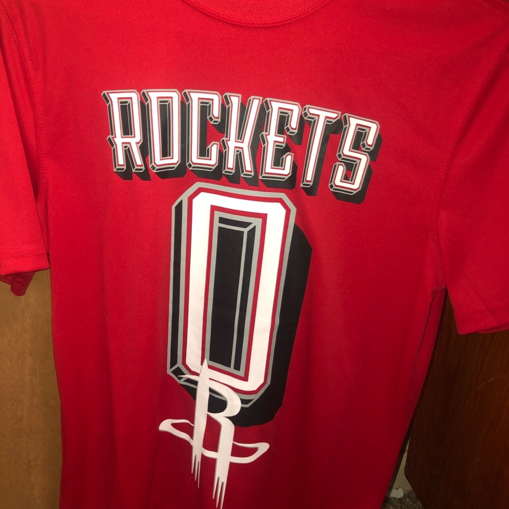 Russell Westbrook rockets all star t shirt